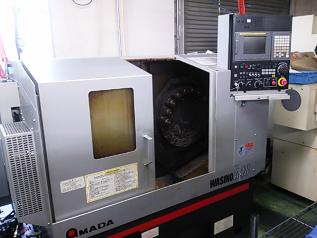 ▲MC4軸加工機　AMADA　A-18S