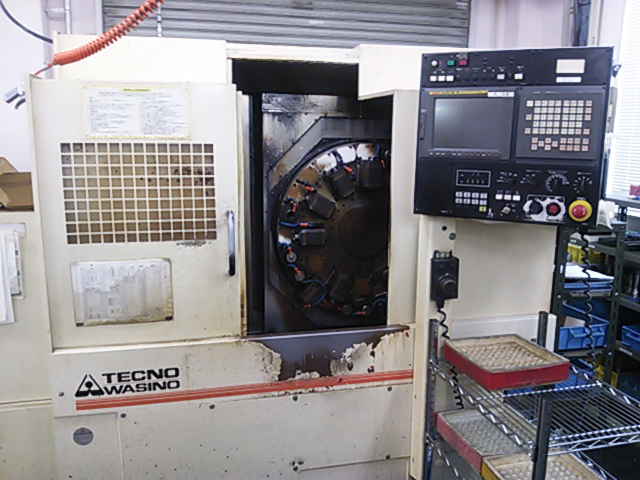 ▲MC4軸加工機 TECNO WASINO A-24