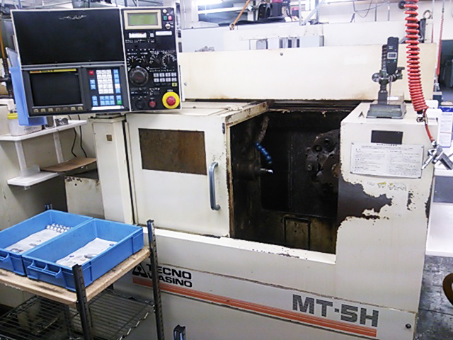 ▲MC4軸加工機 TECNO WASINO MT-5H