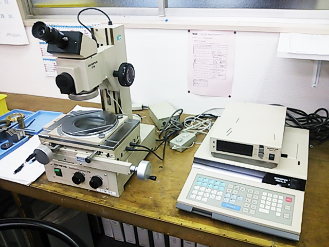 ▲デジタル式角度測定機 OLYMPUS STM-5